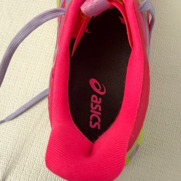 ASICS Noosa Tri 15 Shoes Womens Size 10 Running Hot Pink Multicolor Sneakers - Picture 7 of 11